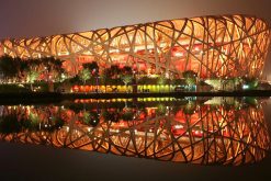 Bird Nest Stadium in Beijing