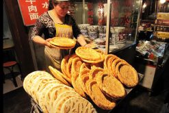 Food in Xian Muslim Quarter