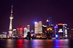 Huangpu River, Shanghai at night