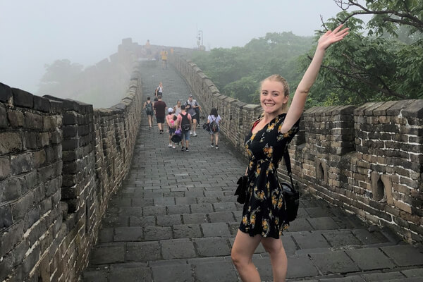 Juyongguan Pass in Great Wall visit in china family vacation