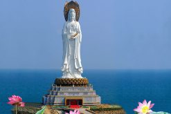 Nanshan Temple visiting in China tour