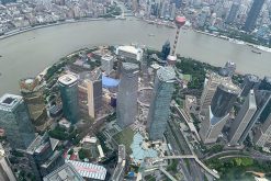Panoramic view of Shanghai