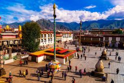 Paranomic view of Barkhor Square