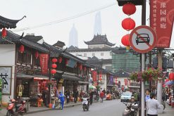 Shanghai Old Street in China