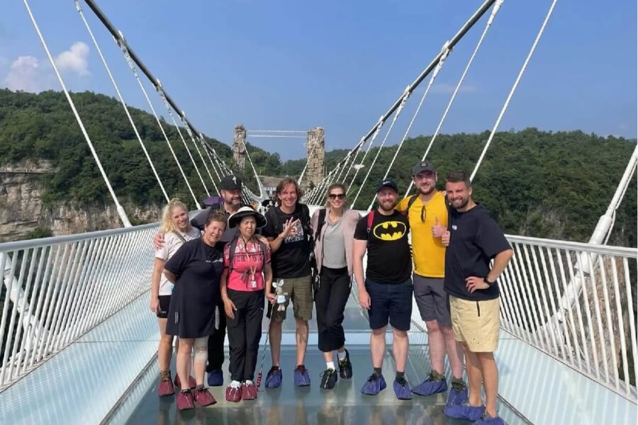 Take across the world’s highest glass bridge with china trusted local operator