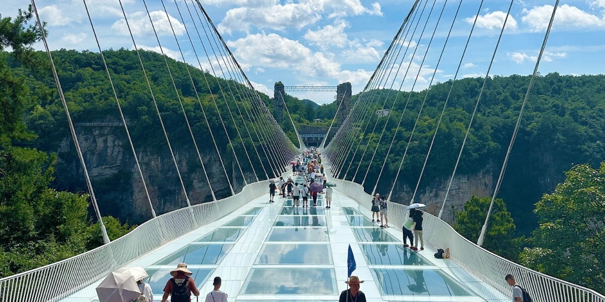 Zhangjiajie Grand Canyon in your private china tours by china local tour company