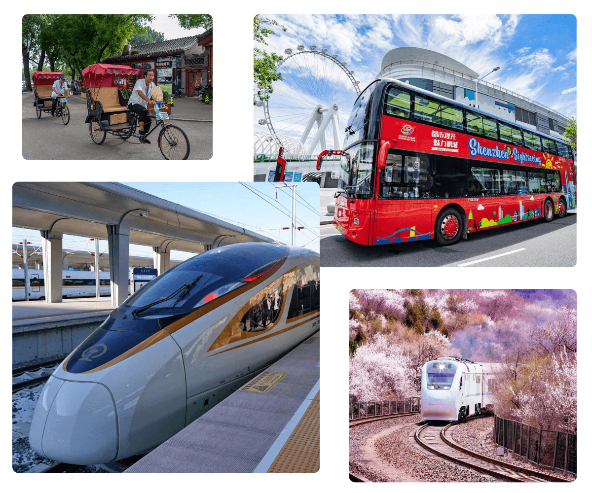 china transportation - Experiences in Your China Tour Packages