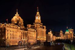 shanghai bund in china