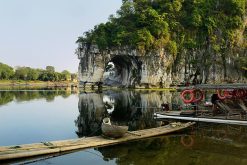 stunning Elephant Trunk Hill Park on Li River